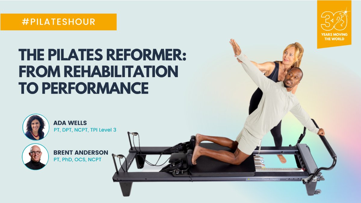 PolestarPilates's tweet photo. #PilatesHour: The Pilates Reformer: From Rehabilitation to Performance - https://t.co/AlNJWgsJT3 https://t.co/KZz4cUIKPl