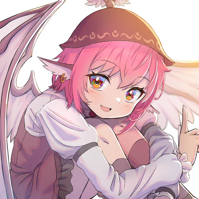 ミスチー
#東方project #イラスト #ミスティア・ローレライ 
