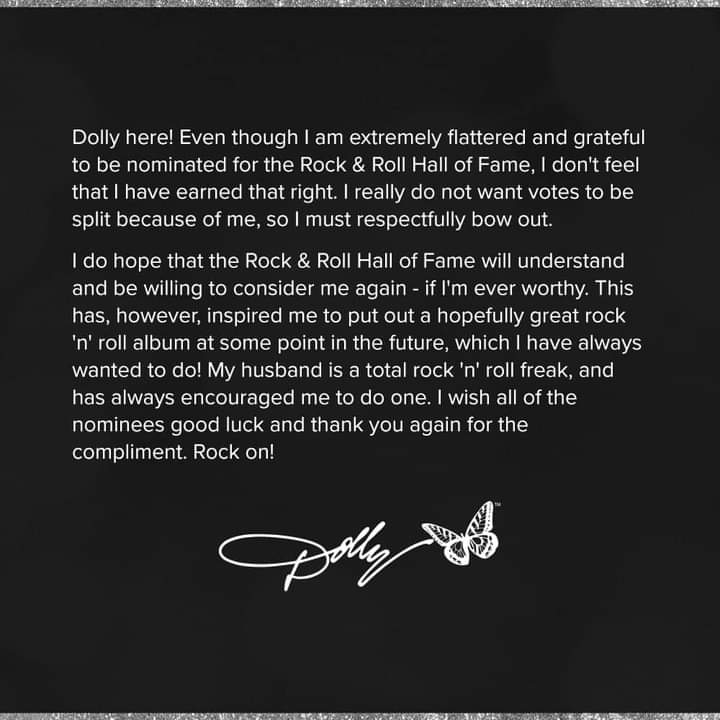 ClassicRockWBVX's tweet image. Dolly Parton ROCKS!!  Read this... #TrueHumility
