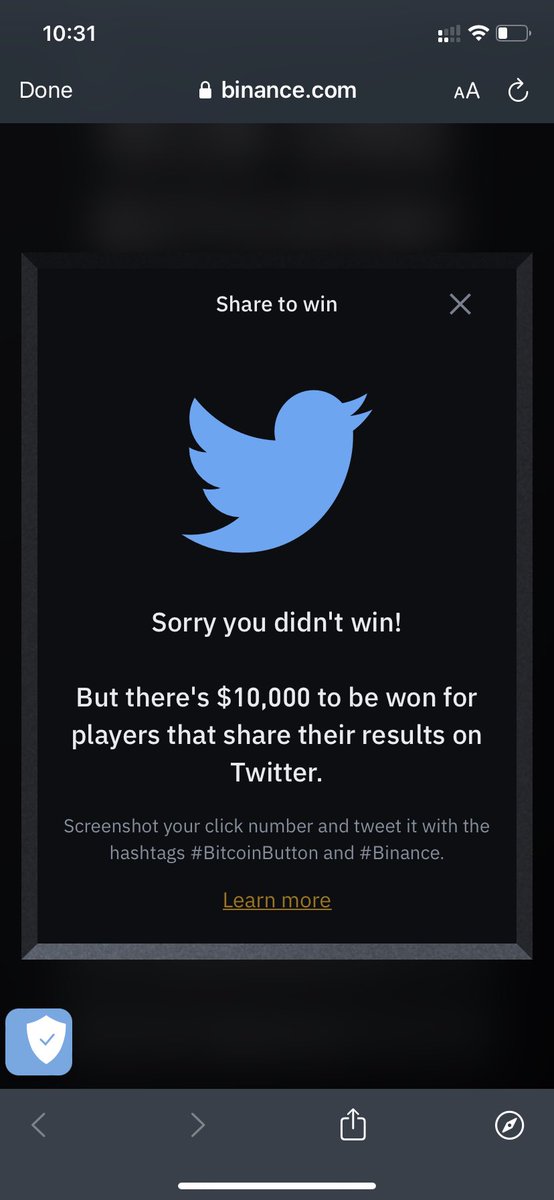 iNFTz's tweet photo. #bitcoinbutton  #binance https://t.co/YSbXlLnr6Z