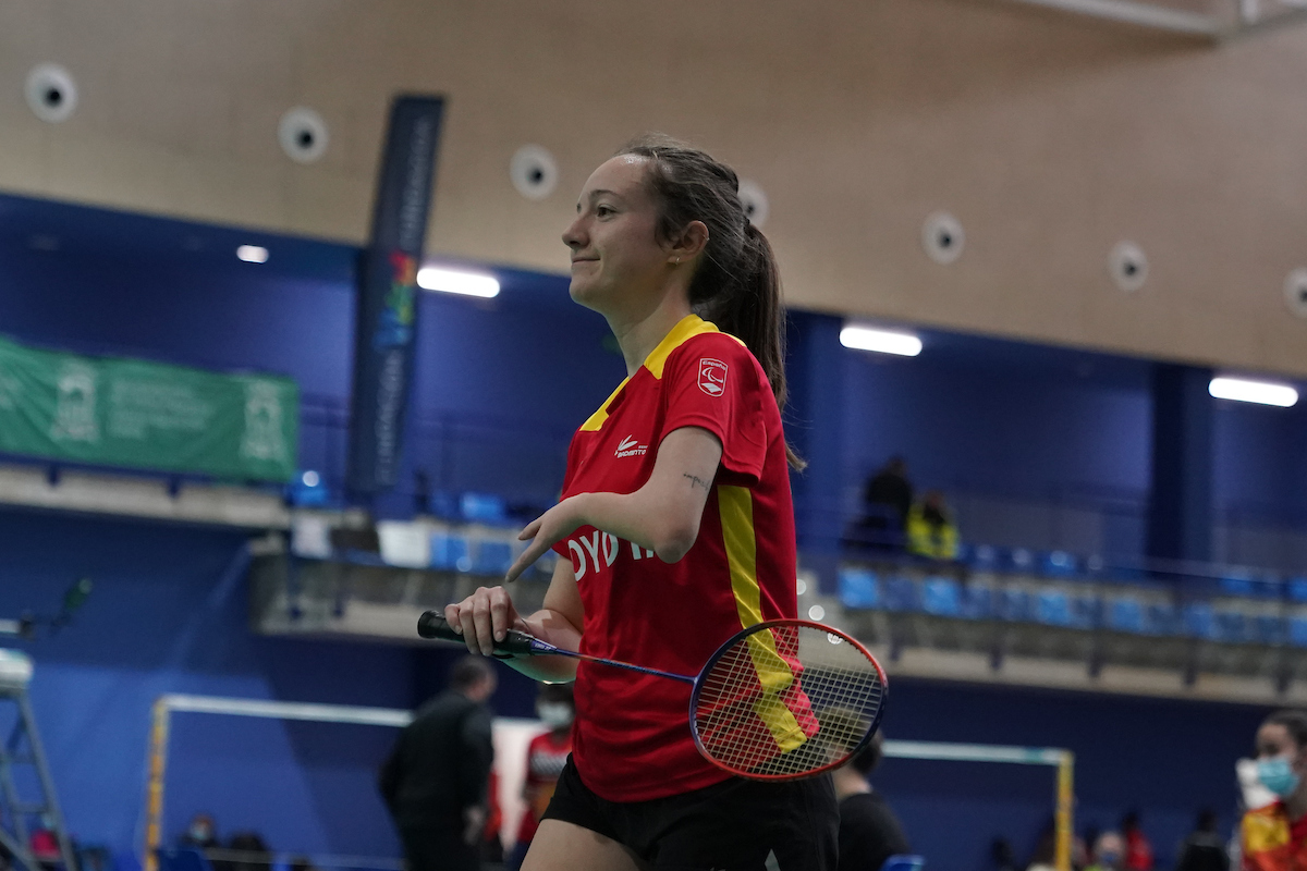 BadmintonESP's tweet photo. Tres jugadoras de parabádminton han debutado internacionalmente en el #SpanishInternational gracias al 𝗶𝗺𝗽𝘂𝗹𝘀𝗼 de @bwfmedia a la participación femenina.

Entre ellas está Cristina Sánchez de Lechina, de la selección 🇪🇸 @Toyota_Esp.

🤩👏💪🏸✨🙌

➕ https://t.co/L0hytYsSAO https://t.co/2fpMjb5zbA