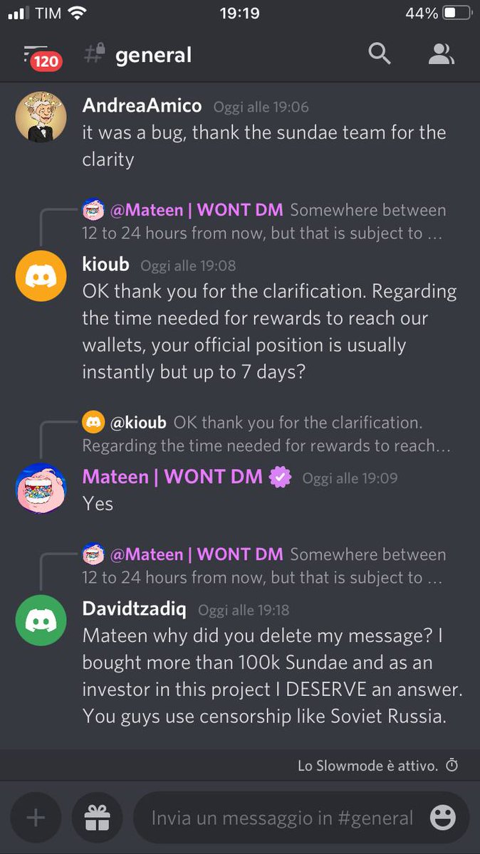 NotYourKeysNot's tweet photo. So this is @SundaeSwap!!
Genuine investor asks a very relevant questions pertaining to their investment. @vmateenv
Bans and deletes message.
Would you put your money into a project like this... https://t.co/Jz5BtDNv2N