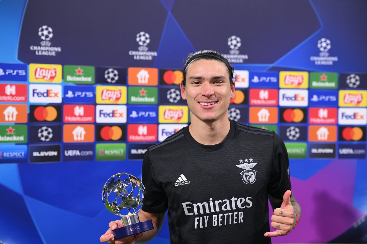 📸 <a href="/Darwinn99/">Darwin Núñez</a> é o "Man of the Match"! 😍

#AJASLB #UCL  #EPluribusUnum