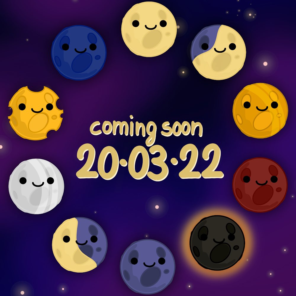 WanderMoonz's tweet photo. 🚨LAUNCHING SOON 
WanderMoonz’s first 10 unique #NFT coming soon on March 20!🚀

Save the date!

#Moonz #NFTs #OpenSeaNFT https://t.co/r1MGTMZ7CV