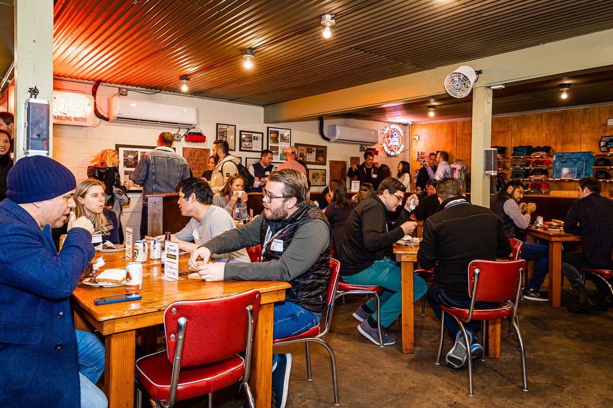 CaliberComms's tweet photo. Another impressive year at #SXSW!✨Our team is home, tired &amp; inspired! We hosted a curated group of #fintech &amp; VCs at Franklin &amp; Fintech and co-hosted Fintech Luminaires &amp; House. Special TY to F&amp;F partners: @Fin_Revolution @E6_Technology @thinkriseglobal @AlloyLabs #SXSWFintech https://t.co/gqGEDdS5f9