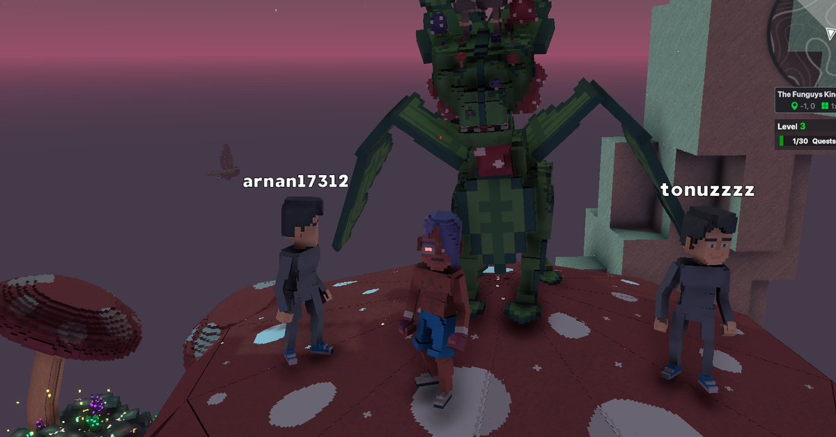 OscarOnline3's tweet photo. @TheSandboxGame I just participated in the daily #SandboxAlphaS2Contest for a chance to earn up to 1,000 $SAND! Starting March 15 - Selfie with the mushroom dragon. Check out my screenshot below! 👇 #SandboxAlphaS2 https://t.co/oK8vgHtZ8g