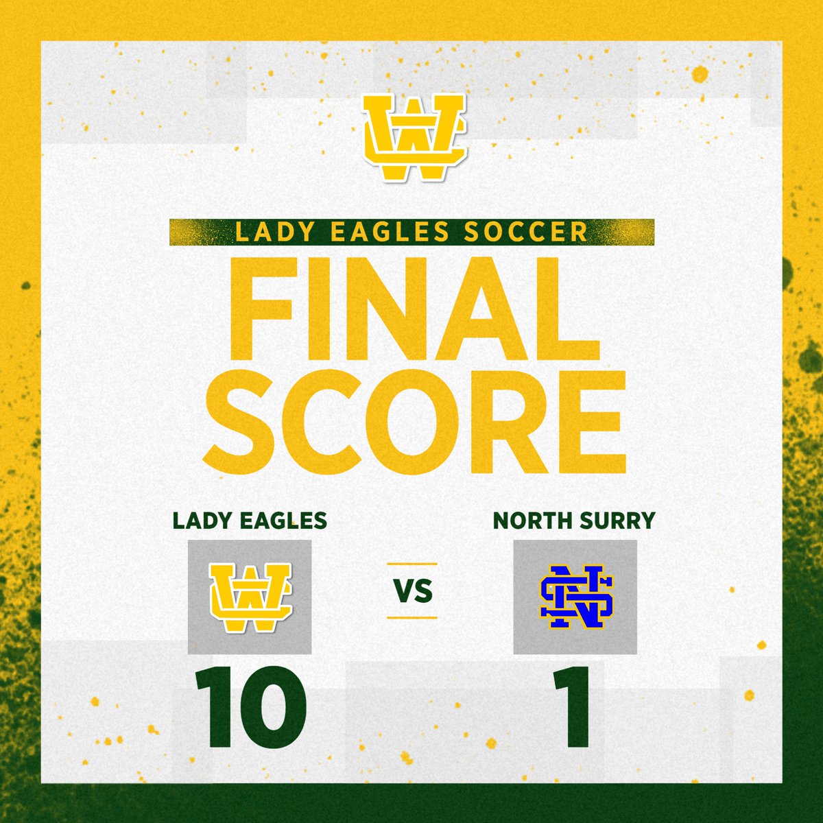 Lady Eagles begin conference play with a victory over North Surry! Next game is tomorrow at Lake Norman Charter at 6:00pm.