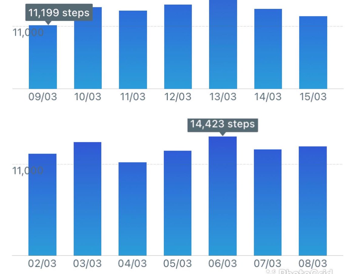 LCKeeping's tweet photo. #marchthemonth on track for doing over 11000 steps per day during March in aid of @ProstateUK. Donate if you can at https://t.co/iUnyQydVb4 https://t.co/FndyPEm0fv