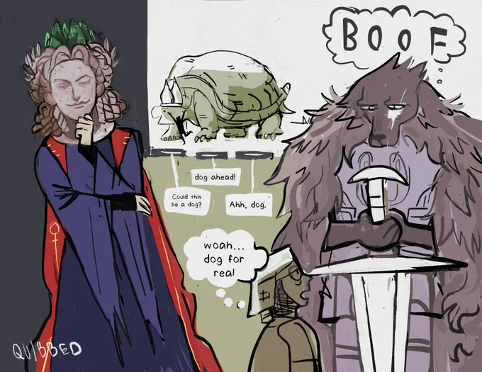 some of my favorite Types Of Guy that i've found in eldin ring so far 
