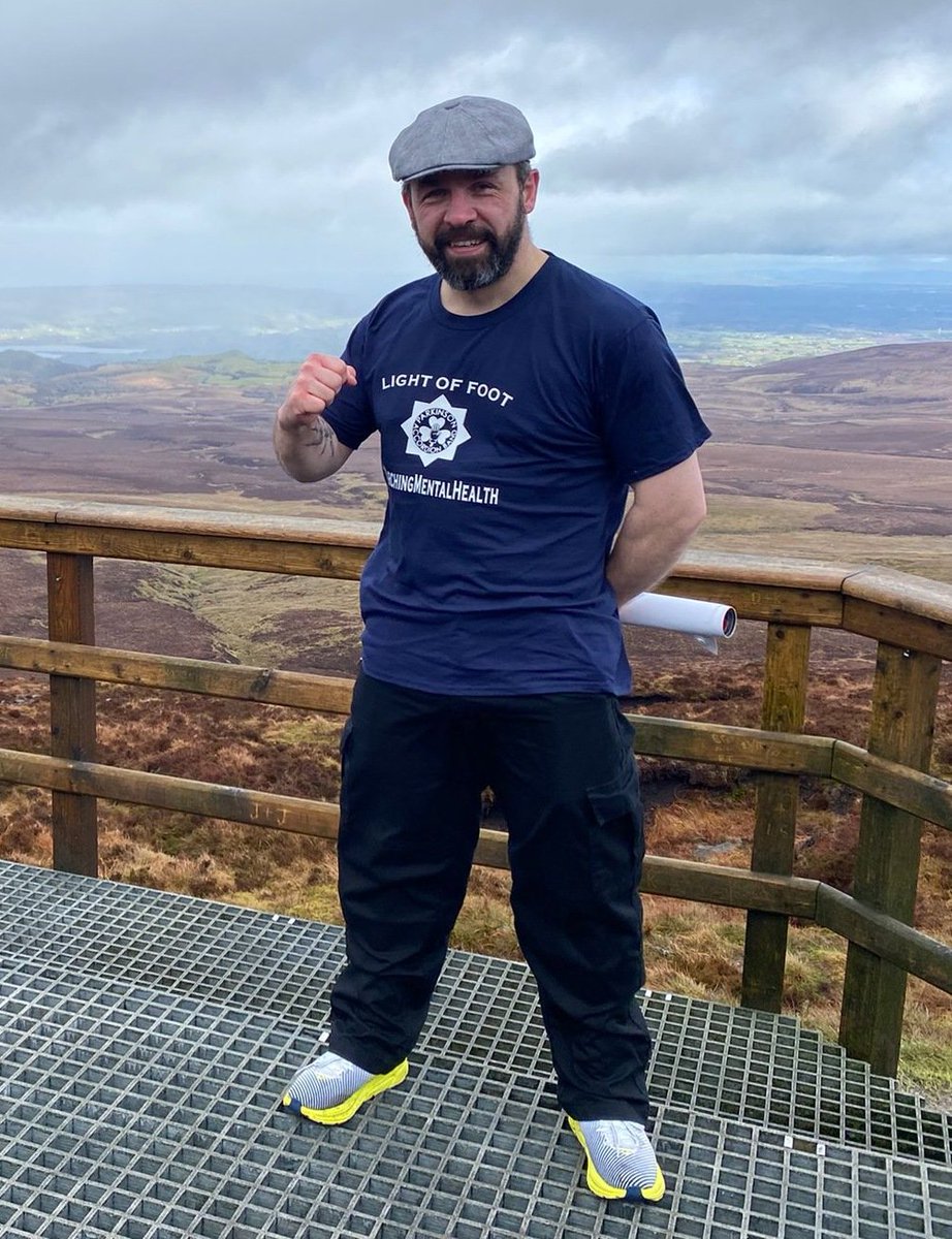 WeeLesMac's tweet photo. #stairwaytoheaven #lightoffoot #parkinsonaccband #marchingmentalhealth https://t.co/zQ7hGeaQ00