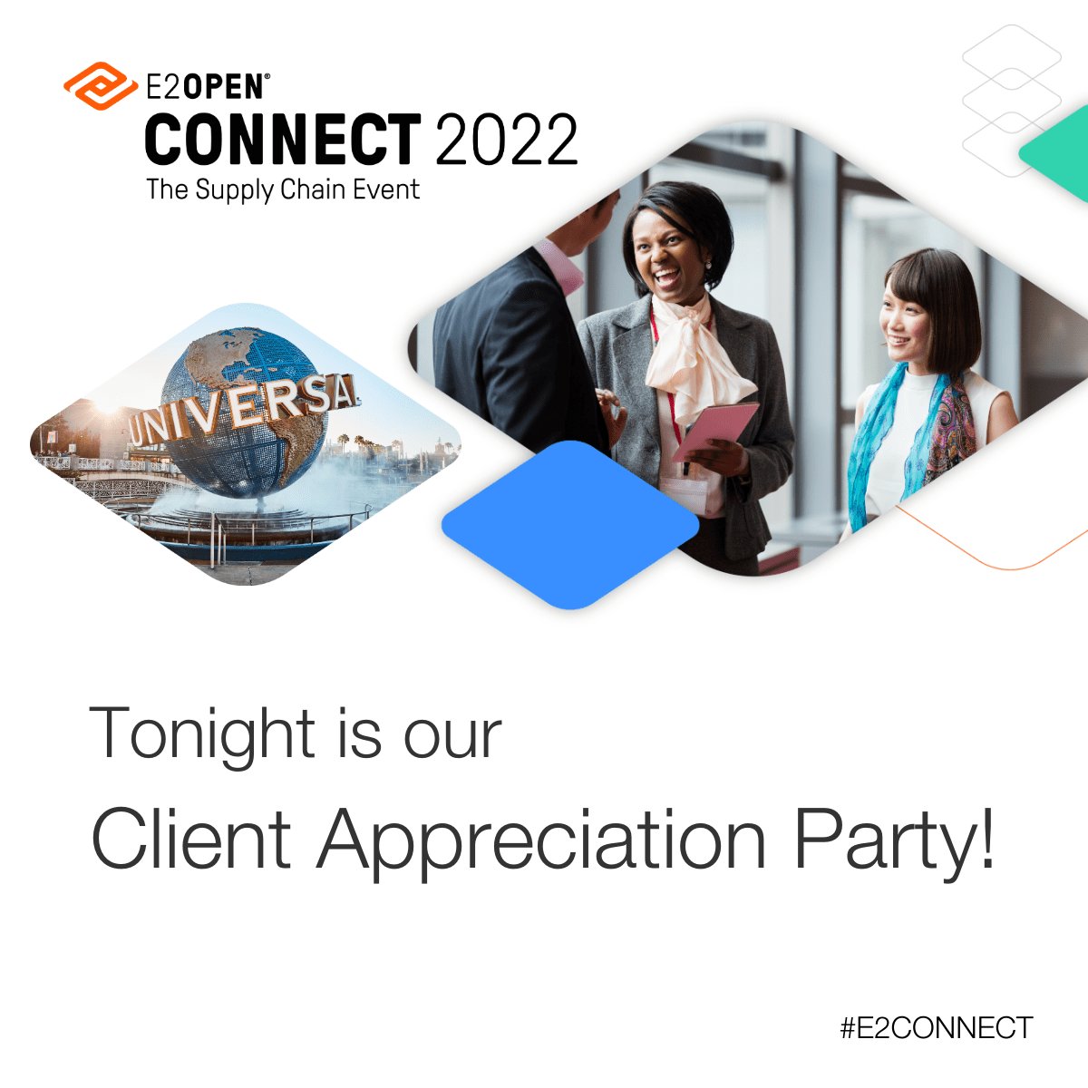 e2openchannel's tweet photo. Tonight is our Client Appreciation Party at Universal Studios in Orlando, Florida. Looking forward to an evening of food, fun, and unforgettable entertainment. https://t.co/TPtPU8WTRk