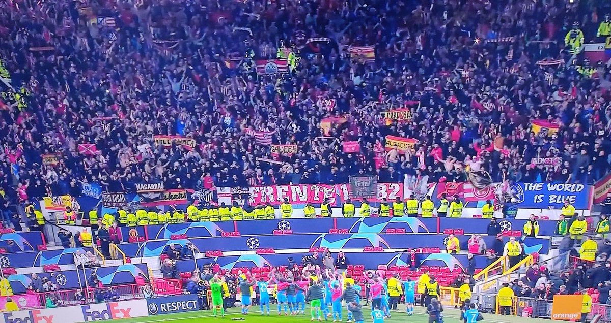 El monstruo vino a verte.
¡ADELANTE ATLÉTICO DE MADRID!