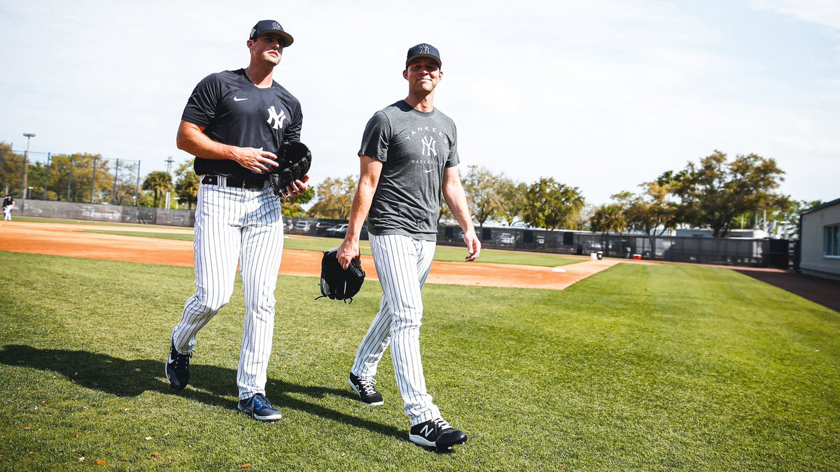 Yankees's tweet photo. Camp Vibes ⬆️ https://t.co/QGsnVwga0t