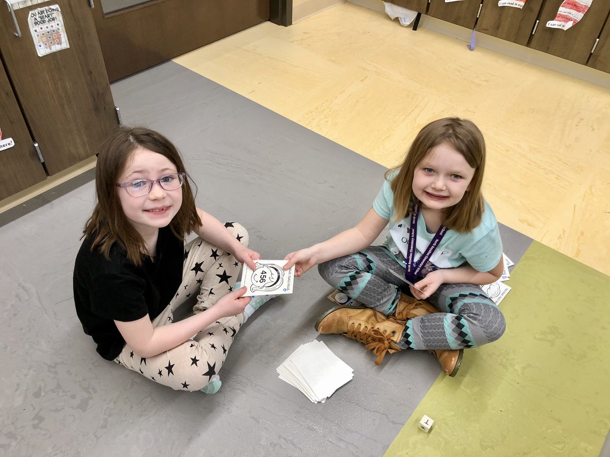 _MissKrause's tweet photo. Students loved playing our Face Value Place Value card game! @NoRoElem #NRinspiregreat https://t.co/irgXZn95pA