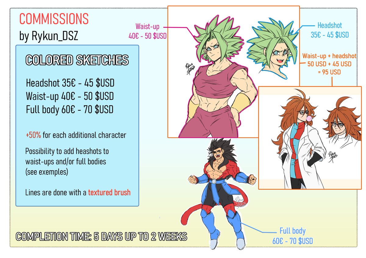 COMMISSION OPEN! Opening 5 slots.
Please throughly read my Terms of Service before commissioning me: https://t.co/jfD7xHwf9Y
DM me if you are interested! 