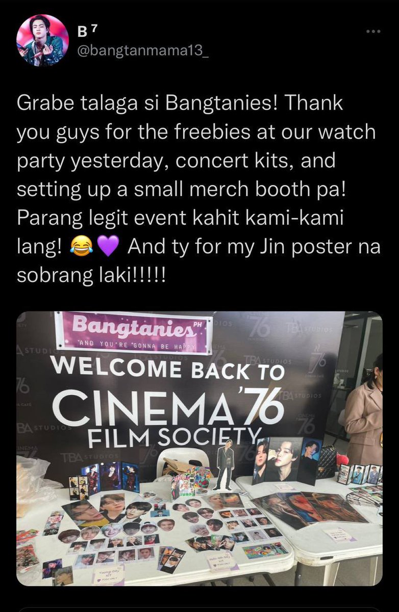 andakarma1xz0's tweet photo. I love the cognitive dissonance sa mga haters ng BS sa SM. Unfair daw yung nag BS, pero eto sila nanlalamang sa @BTS_twt and @HYBEOFFICIALtwt by hosting ILLEGAL live streamings kahit malinaw sa rules na bawal. And what’s with them all being Kakampinks? Hypocrites all! https://t.co/N2C7aOQLxZ