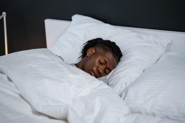 csunbms's tweet photo. During this #SleepAwarenessWeek ensure you 
are getting quality sleep.
Do not forget to check out our website in the bio. Photo by Mart Production 
on @pexels [Image Description: Man in bed 
sleeping] 
.
.
.
.
.
.
#CsunBlackMaleScholars #CSUNBMS 
#africanamerican https://t.co/IJ7qOtsvWq