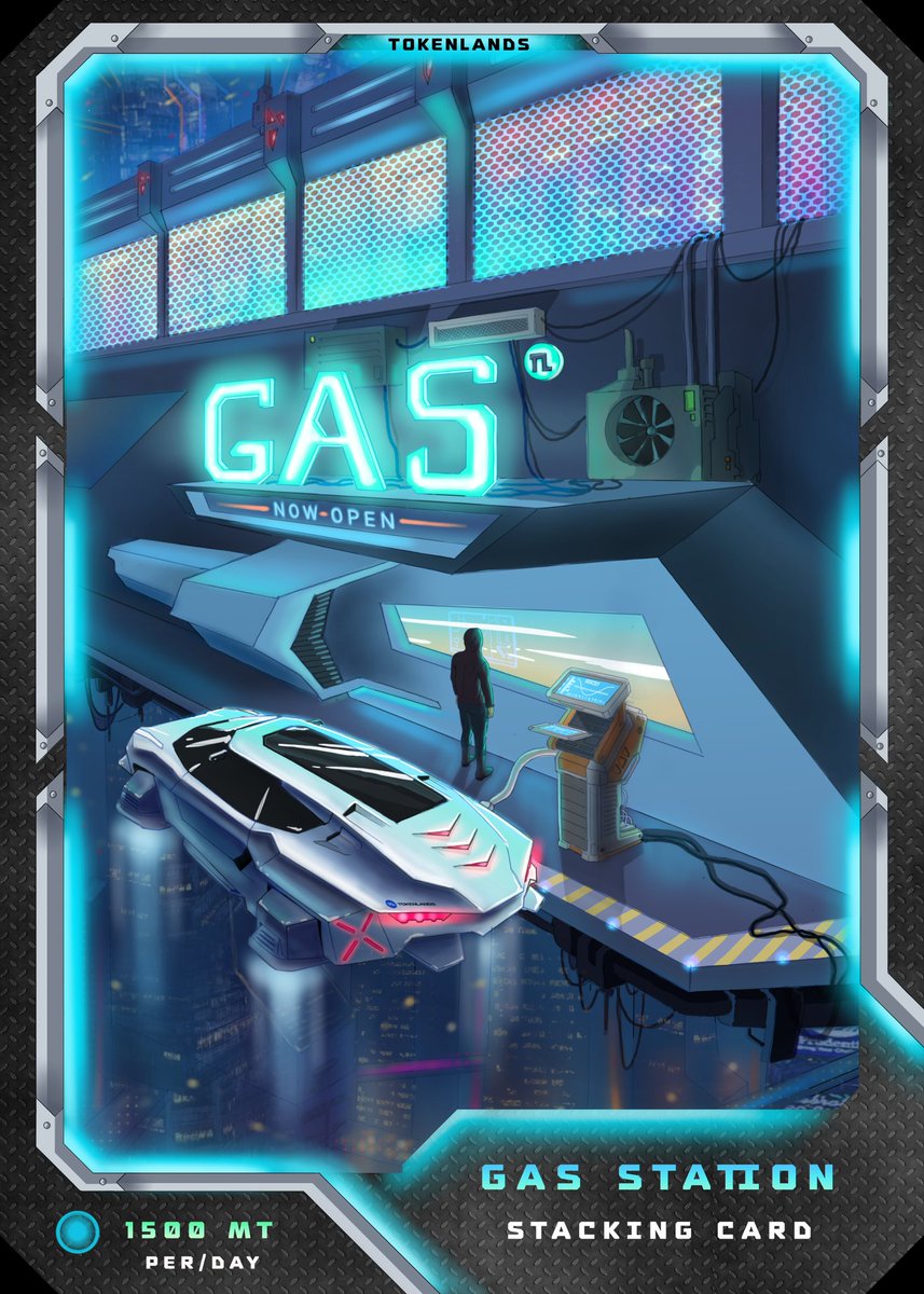 Tokenlands giveaway 💥
Gas station (rare) 🚗
1️⃣ Follow @AayanNft and <a href="/TokenLands/">TokenLands || Official</a> 
2️⃣ Like retweet and tag 3 friends 🙋
3️⃣ Drop your wax wallet in the comments 💬
Giveaway will end in 1 week 🔥 
#WAXP #WAXNFT #P2E #NFTGiveaways