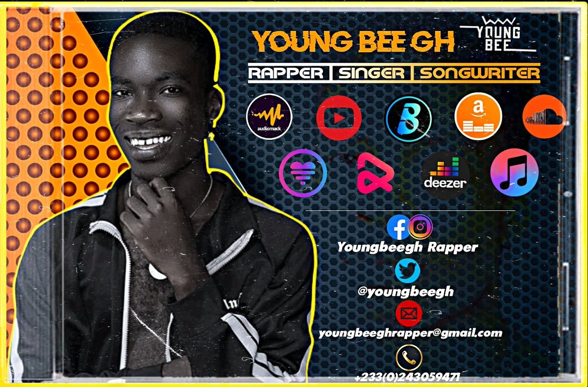 kuul_innovation's tweet photo. The young blazing rapper from, Asankrangwa, the Western part of Ghana, @youngbeegh is here. Stream and enjoy his songs on Audiomack, Boomplay Music, SoundCloud, Apple Music and all other musical platforms
#MakersCrewMusic
#KAPS01
#UMBat50 | Your GOAT 🐐 | Man U | Accra | Penaldo https://t.co/yeTJR0QqZo