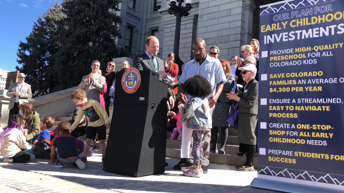 COBeginnings's tweet photo. "After 130 stakeholder meetings, the #coleg is now taking the next step to implement Prop EE, the will of CO voters, to streamline &amp; expand access to #earlychildhood education."
-@GovofCO

Learn about HB 22-1295 &amp; how to support #BetterBeginningsCO here: https://t.co/HlnCZ1Bz8E https://t.co/cOYjiwbwlM