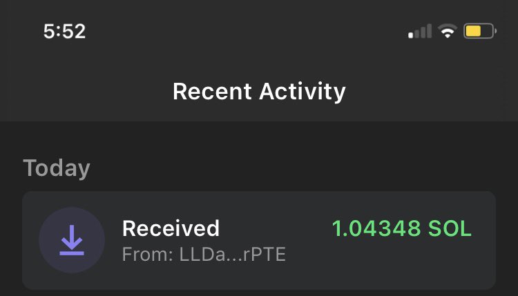 xanders543's tweet photo. Thanks @LaunchLabs_sol for the first payout! I just got 1.04 Sol! Launchlab is the best launchpad on #Solana not even @monkelabs is as great as them!  So grateful that I am part of this BIG project, LL is just getting STARTED!! 
#NFT #Launchlabspayday #Launchlabs https://t.co/eSOJCCIxK2