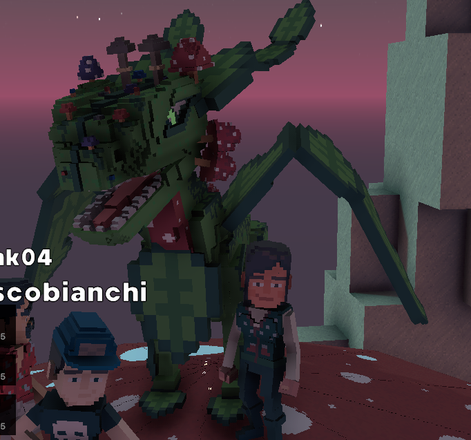 BerryBoncher's tweet photo. @TheSandboxGame I just participated in the daily #SandboxAlphaS2Contest for a chance to earn up to 1,000 $SAND! Starting March 15 - Selfie with the mushroom dragon. Check out my screenshot below! 👇 #SandboxAlphaS2 https://t.co/5IUBC1mASI