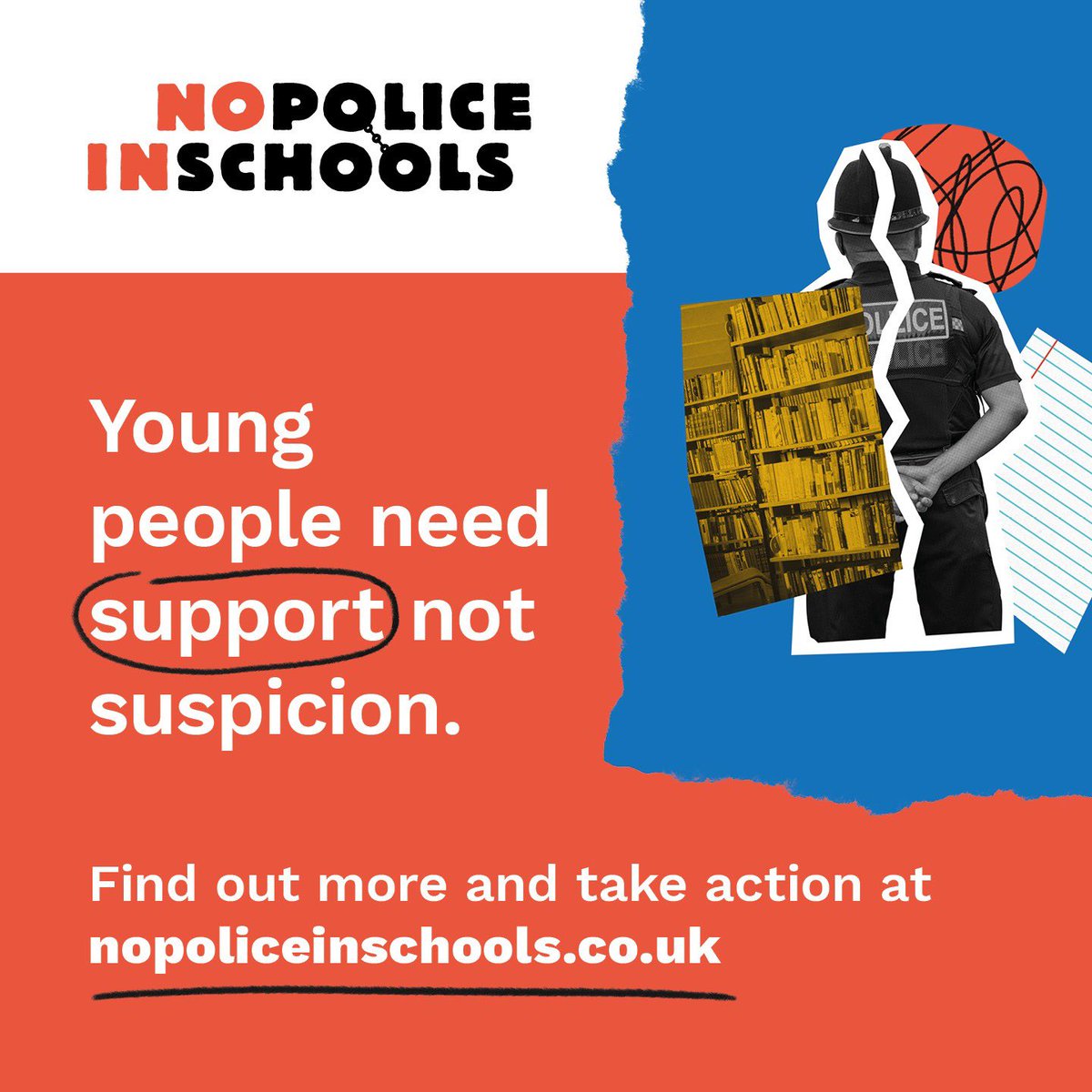KidsOfColourHQ's tweet photo. We must resist policing in education.

From the police force, to the vast number of ways teachers and education itself are used to police our young people’s lives. 

We have no words for the racist violence police and education have inflicted upon the young girl in Hackney. https://t.co/NDiP8q9FBK