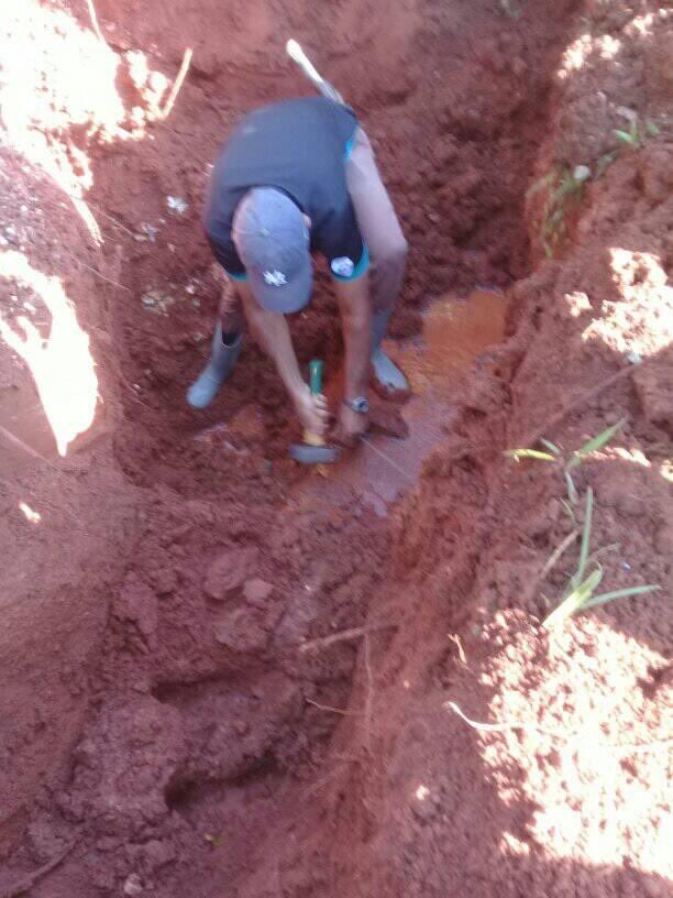 Supresión de salidero en el municipio Guira de Melena. No hay descanso.