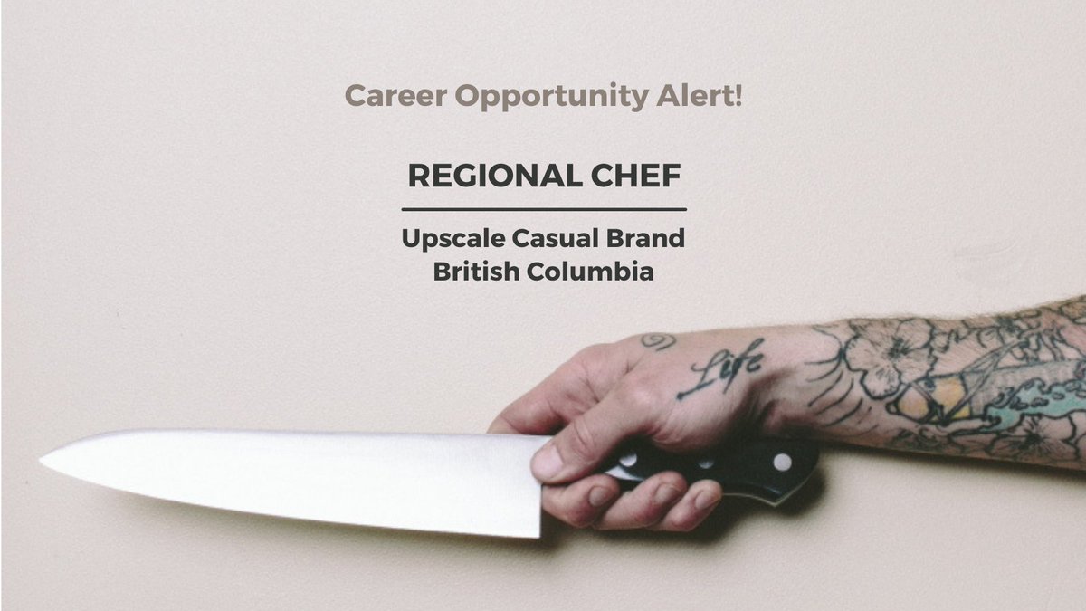 profile_group's tweet photo. BC-based regional culinary roles are rare, you'll want to hear about this one, Chef. Text Elyse 604-818-4202 to get the conversation started. https://t.co/TVmHfcy0an