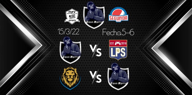 Zona Norte busca a sumar de a 6 para retomar a lo alto de la tabla!!! ⚫⚪⚫⚪⚫

 Fecha 5 - vs <a href="/eSportsLPS/">LPS eSports</a> 22:30 hs⌚
Fecha 6-vs <a href="/eNuevoEllauri/">Nuevo Ellauri eSports</a> 23:00 hs⌚
@FUFVeSports #SegundaPEPSSI