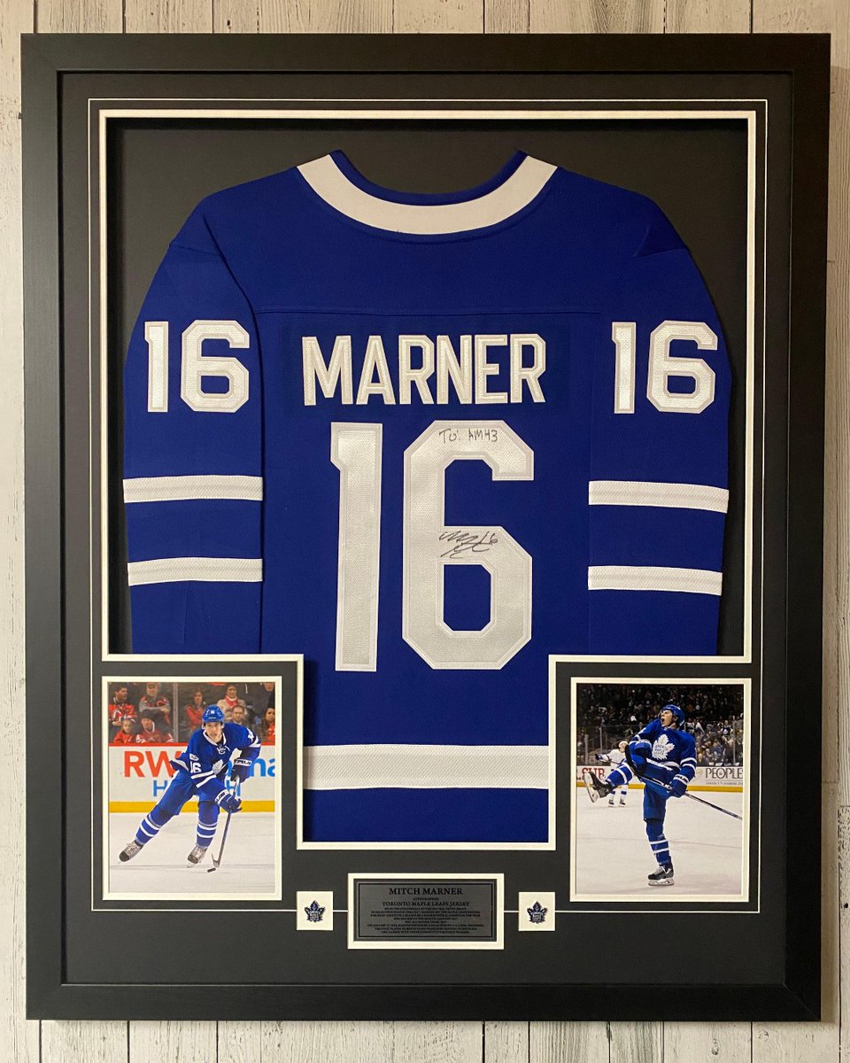 FramedByDesign's tweet photo. Gameday!!! #mitchmarner #nhl #torontomapleleafs #goleafsgo #hockey #framedbydesign #jerseyframing #mancavestore #medalframing #pictureframing #custompictureframing #6ix #custom #customframing #sportsmemorabilia https://t.co/5FG96eFCpc