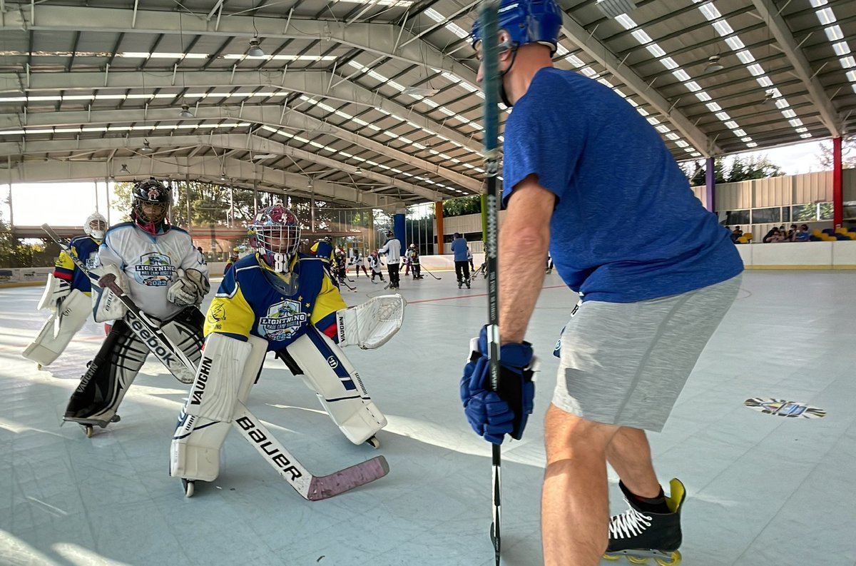 TBLHockeyDev's tweet photo. Hockey is for everyone! 🇨🇴 #LightningMade https://t.co/mljpBcHYK2