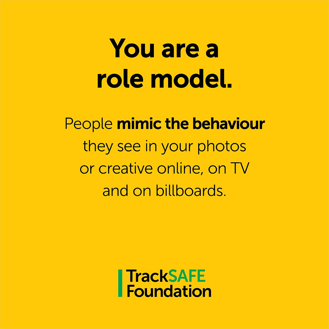 Heads up to those in the creative industries - you wield significant power when it comes to influencing other people. 

That’s why it’s crucial that no one continues to take photos on train tracks. Let’s stop the practice today.

#itsnotworththeshot #traintrackphotography