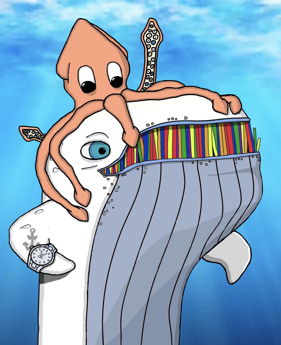 WhalesWhitelist's tweet photo. @SolJock Tired of grinding for Whitelist?? Holding one of our whales will earn you WL spots!

WHITELIST WHALES 
* Creative, detailed art
* Staking system to earn $Coral for WL spots + giveaways 
* 0.88 Sol WL
* Early project!

Discord: https://t.co/KLDAVTnveS
Web: https://t.co/tql1h9qodM https://t.co/0SDhNAi9mm