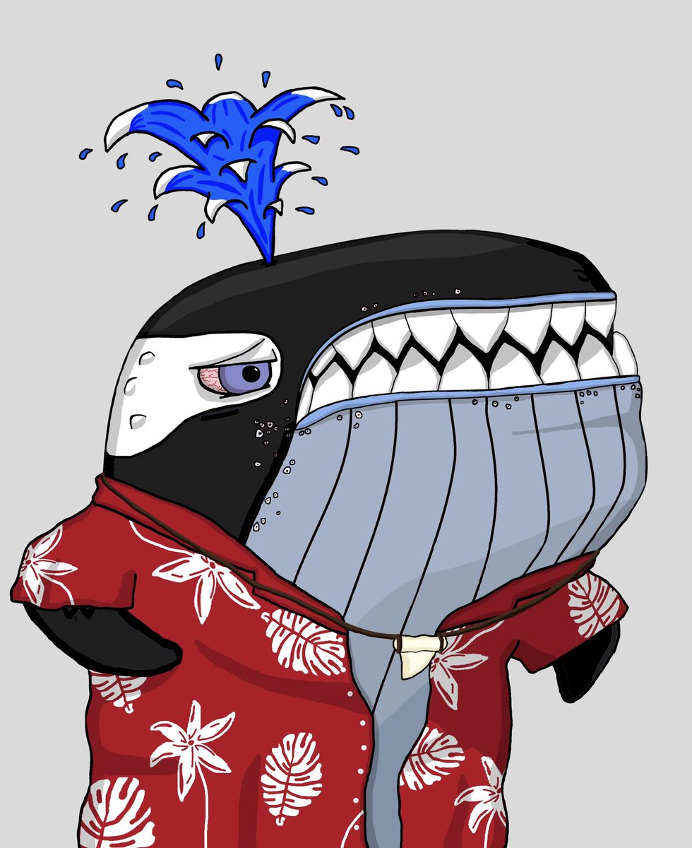 WhalesWhitelist's tweet photo. @SolJock Tired of grinding for Whitelist?? Holding one of our whales will earn you WL spots!

WHITELIST WHALES 
* Creative, detailed art
* Staking system to earn $Coral for WL spots + giveaways 
* 0.88 Sol WL
* Early project!

Discord: https://t.co/KLDAVTnveS
Web: https://t.co/tql1h9qodM https://t.co/0SDhNAi9mm