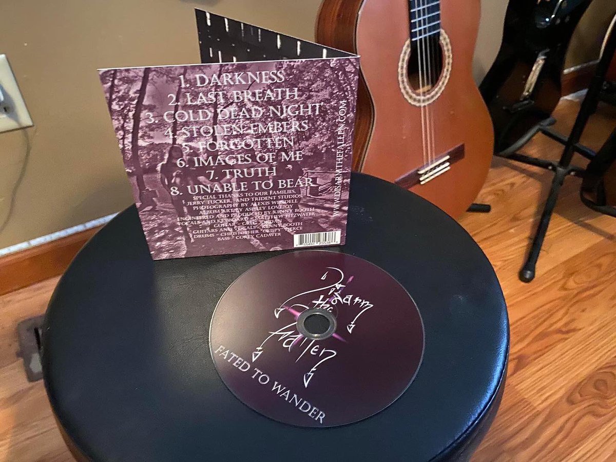 DisarmTheFallen's tweet image. CDs have arrived!!! Who wants one?!?

This classic (and economical) way to enjoy our music can be had for $5 at our show at The Empty Glass this Friday, so come on out and let us sign one for you! Can’t wait to see everyone! 💜🖤

#cd #cdrelease #album #albumrelease #wvmetal
