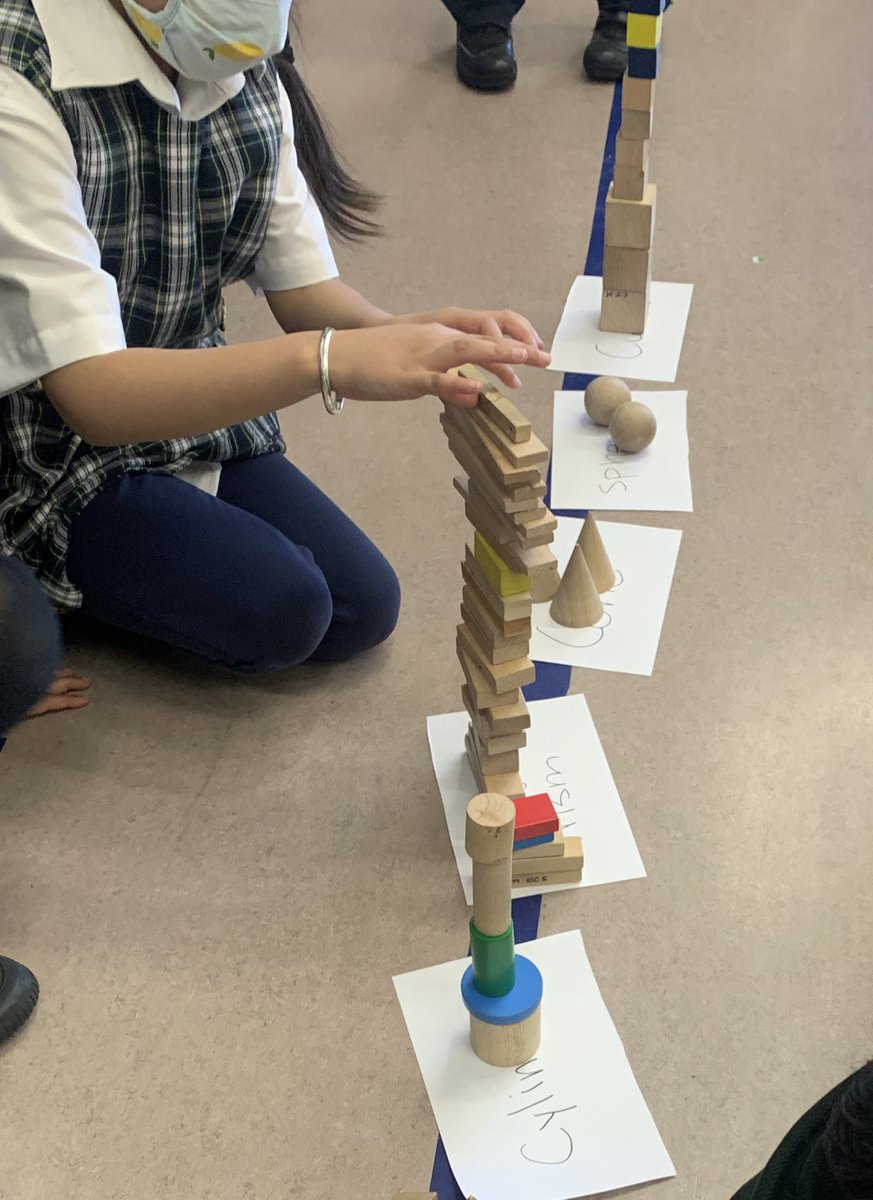 hmparlee's tweet photo. Some fun was had during our new 3D Objects math centers! @MsBakhtawar https://t.co/6t1riz5ejC