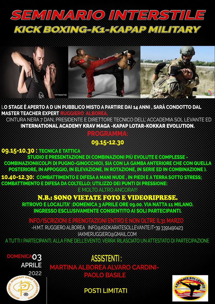 PaoloBasile68's tweet photo. Aperto dai 14 anni in su ai praticanti delle diverse discipline marziali, sport da combattimento e difesa personale ma anche a chi vuole conoscere questo mondo in tutta sicurezza. Domenica 3/4/22 a Milano https://t.co/djk4xQDLgt
