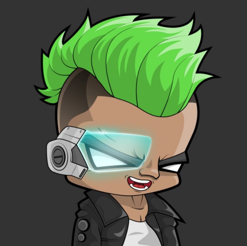 jyfike's tweet photo. Had to get a @madv_apesnft Fusion to match up with the green @Metaversials mohawk gang gang ππ #Vefam #VNFT #VET #VeChain #VeGang #VeSea #WOV #relevanthashtag https://t.co/nMQn5aX6gs