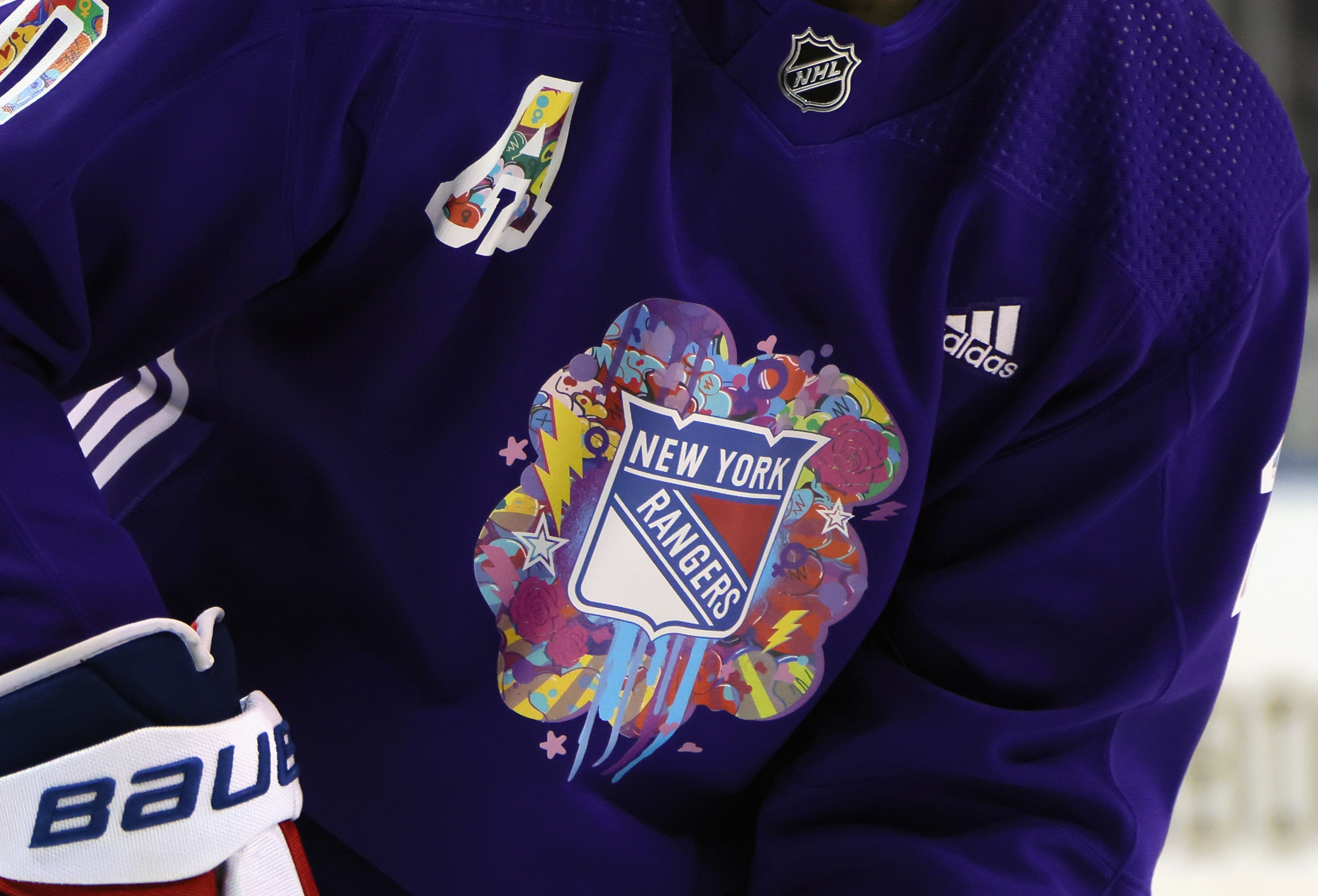 Ny rangers women's clearance jersey