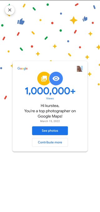 I said that I could do it and I did.  #GoogleMaps #photographer https://t.co/h3UQOEudMX<a href="/tag/googlemaps"class="tags">#GoogleMaps</a><a href="/tag/photographer"class="tags"><span>#photographer</span></a>