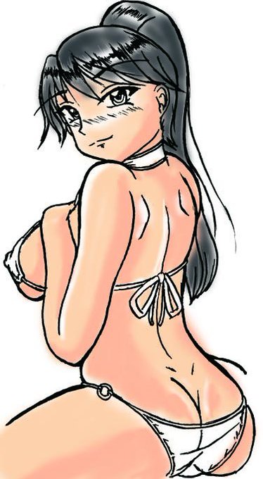 暑くなったので過去絵rkgkビキニ 