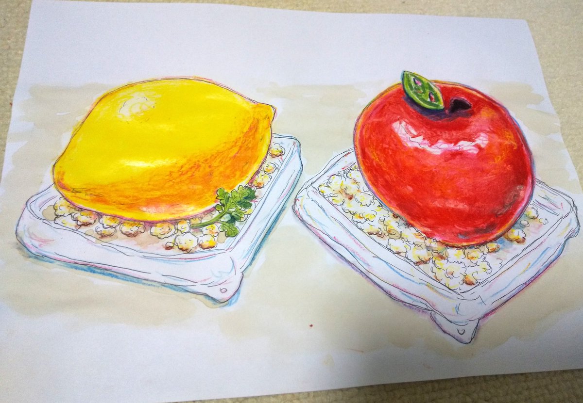 nekoi_kameda's tweet photo. 本日の亀田紹介イラスト。亀田梅めぐりの協賛店、たんとさん下のTiamoさん(同列店)のスイーツとピザ(冷凍でテイクアウトあります)を(　っ・ω・)っ #イラスト #アナログイラスト #新潟 #亀田 #スイーツ #ピザ 地元紹介を兼ねて児童館用塗り絵に描きました～オススメです！ https://t.co/dySSv1qFGg