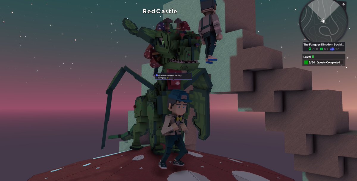 BrandyJ0y's tweet photo. @TheSandboxGame I just participated in the daily #SandboxAlphaS2Contest for a chance to earn up to 1,000 $SAND! Starting March 15 - Selfie with the mushroom dragon. Check out my screenshot below! 👇 #SandboxAlphaS2 https://t.co/tNZgGqe9g4