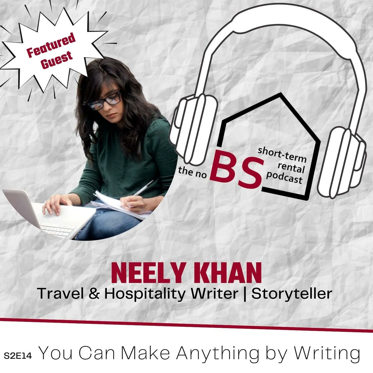 booksterhq: We are always impressed by the no BS short-term rental #podcast.

This week they have the fabulous <a href="/NeelyThereUK/">Neely Khan</a> chatting about "You Can Make Anything by Writing".

We always love to listen to Neely!

Have a listen here:
…
