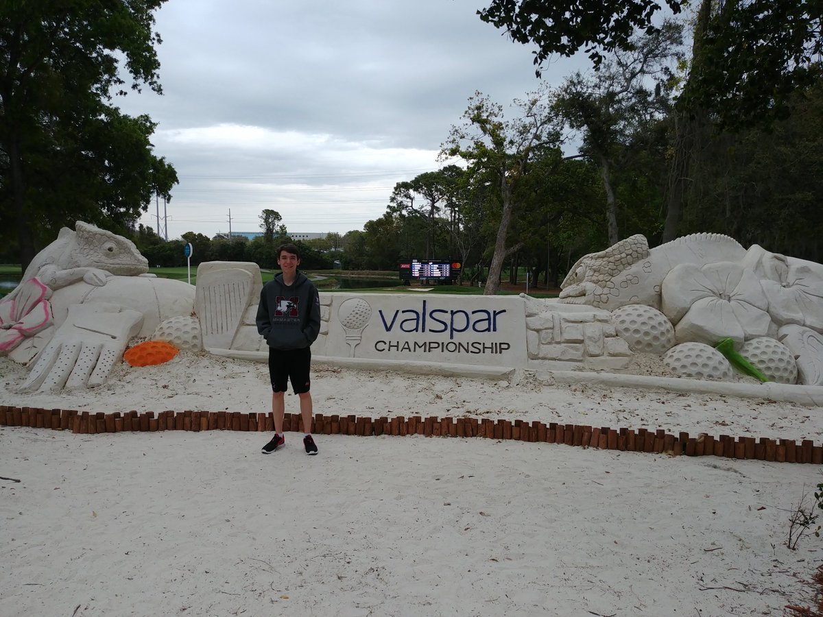 johnnajev's tweet photo. I know that kid! On tap this week @PGATOUR @ValsparChamp @Innisbrook #CopperheadCourse Another tough test on the #FloridaSwing https://t.co/BhuYoQD78G