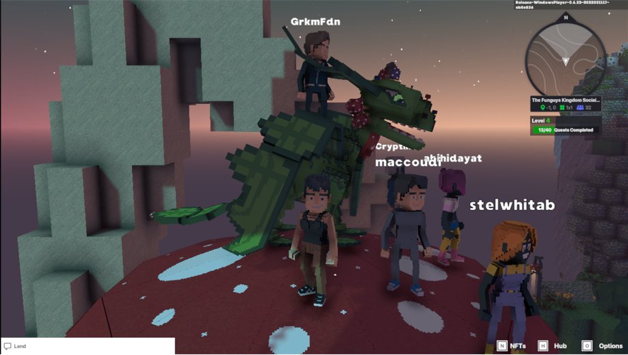 MichellDIS5's tweet photo. @TheSandboxGame I just participated in the daily #SandboxAlphaS2Contest for a chance to earn up to 1,000 $SAND! Starting March 15 - Selfie with the mushroom dragon. Check out my screenshot below! 👇 #SandboxAlphaS2 https://t.co/Le7zG9rgr8