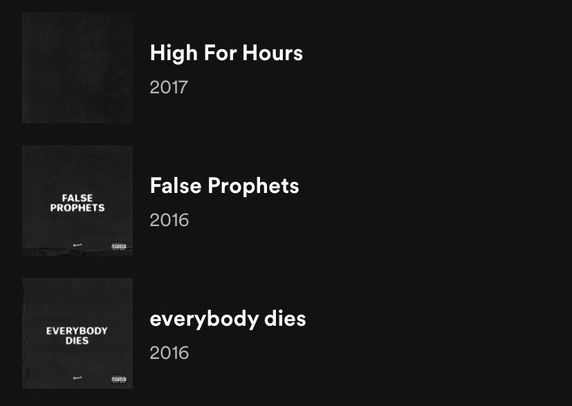 J. Cole was on a different bag when he released these songs as loosies