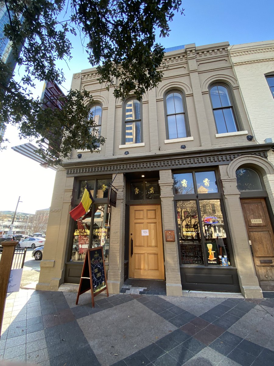 All set for our happy hour at the Belgian beer bar <a href="/MortSubiteATX/">Mort Subite</a> ! Meet the Belgian #SXSW delegation while drinking some of the best beers in the world and listening to DJ Buscemi and Plain Jane.