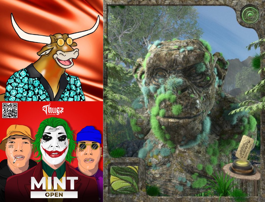 🎁MEGA #NFTGiveaways

🏆 Prizes:
5x NFT <a href="/LLonghornLounge/">Luxury Longhorn Lounge𓃽</a> 
20x WL Spots <a href="/LucidityFest/">The Lucid Multiverse</a> 
1x NFT <a href="/Thugz_NFT/">Thugz Life</a>
$10 Sol <a href="/MellNFTs/">Mell</a> 

To Enter:
✅ Follow ALL projects above
✅ Follow ME
✅ ❤️ +RT &amp; Tag Friends

Discord: discord.gg/lucidmultiverse

⏰ Ends 48h